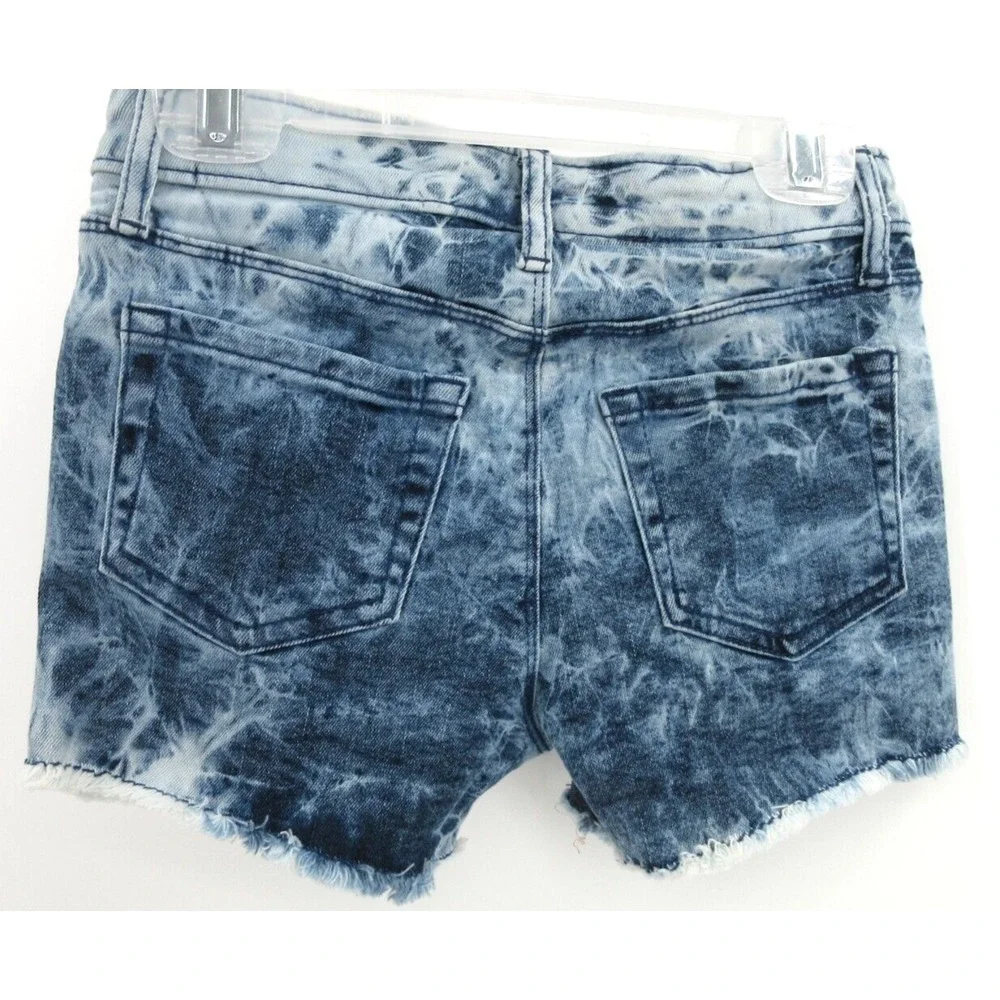 JUMPING BEANS MID RISE CUT OFF SHORTIE‎ SHORTS Girl's Size 7 ADJUSTABLE WAIST